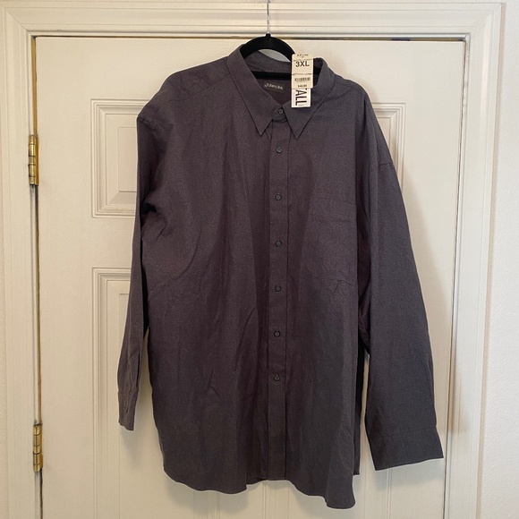St John's Bay Long Sleeve Collared Shirt, Brand New - Picture 1 of 3